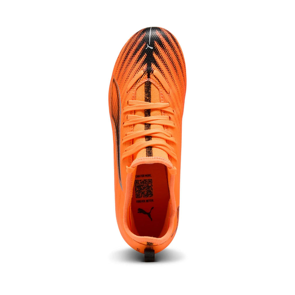 PUMA Ultra 6 Match FG AG Youth Soccer Cleats Orange Black