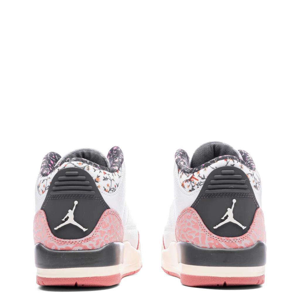 Jordan 3 Retro PS Vintage Floral White Anthracite Red Stardust