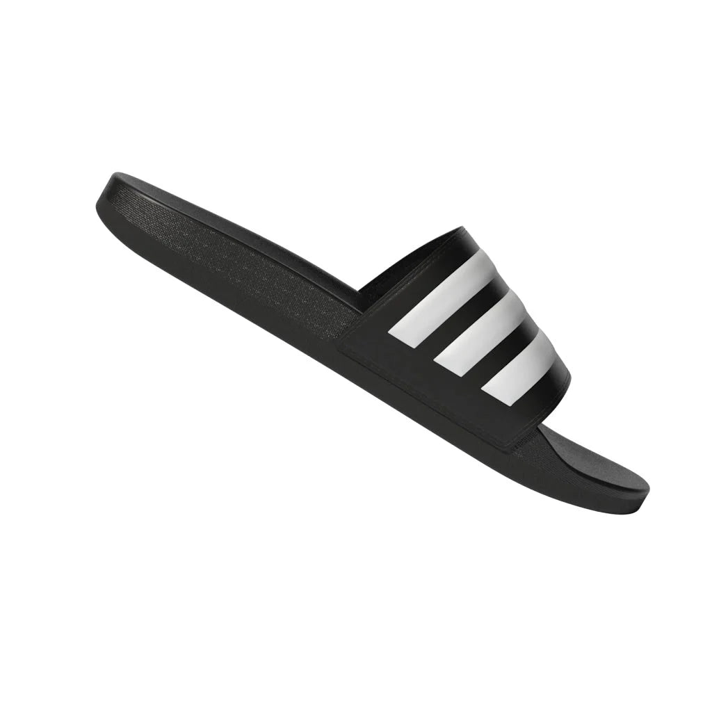 adidas Adilette Comfort Slides Black White