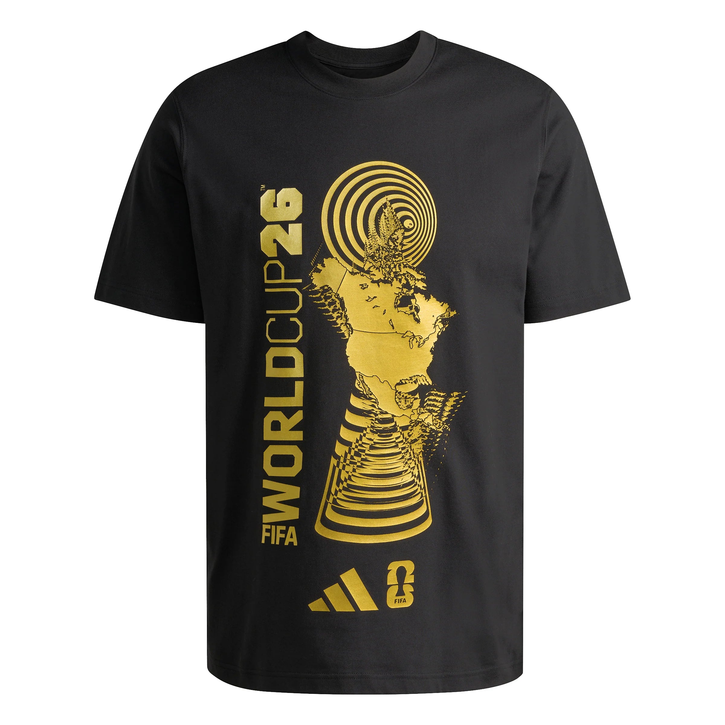 FIFA World Cup 26 World Cup Tour Mens Soccer T Shirt Black