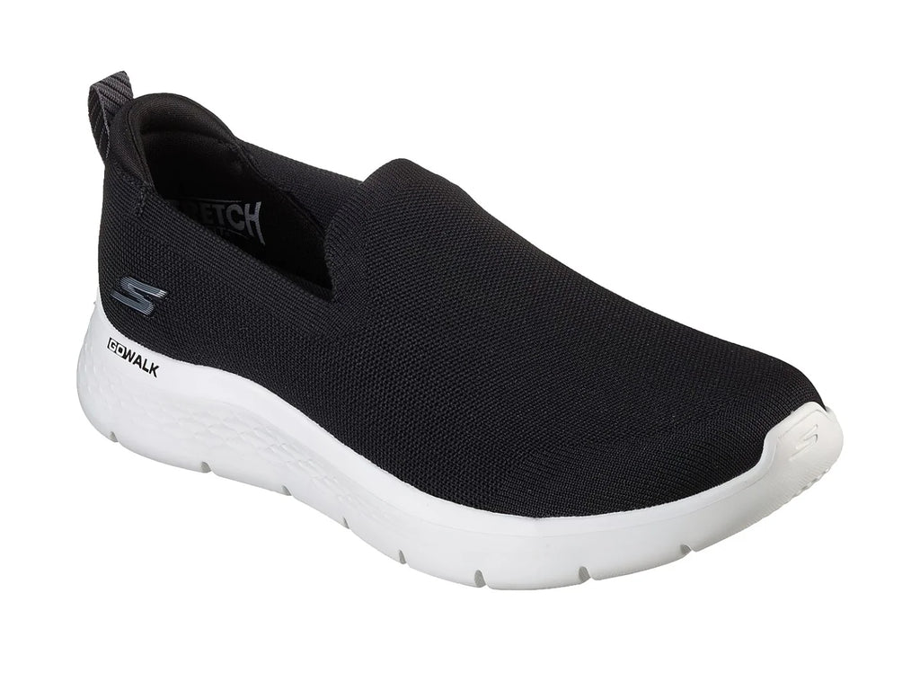 Tenis Skechers Go Walk Flex Negro con Blanco para Hombre