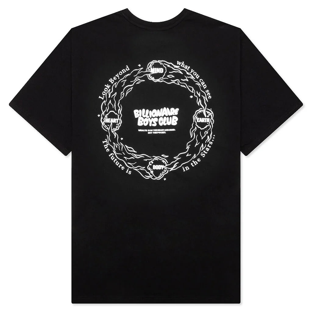 BB Comets S S Tee Black