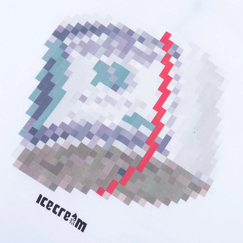 Pixel S S Tee White