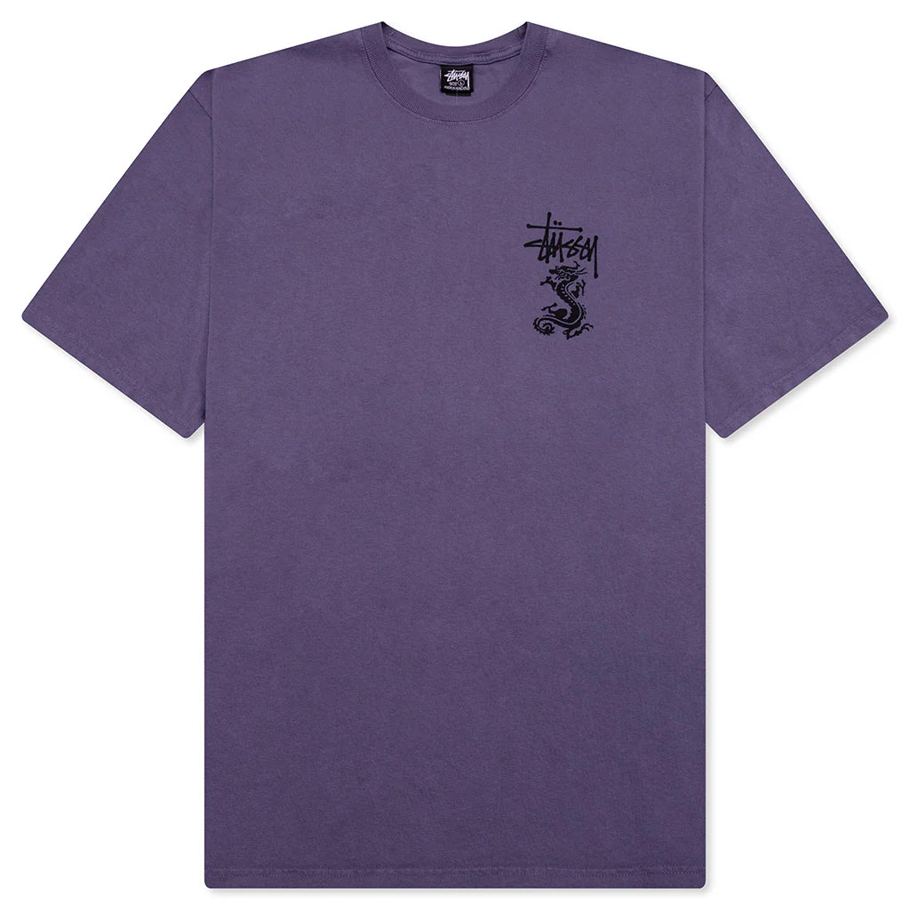Double Dragon Pigment Dyed Tee Grape