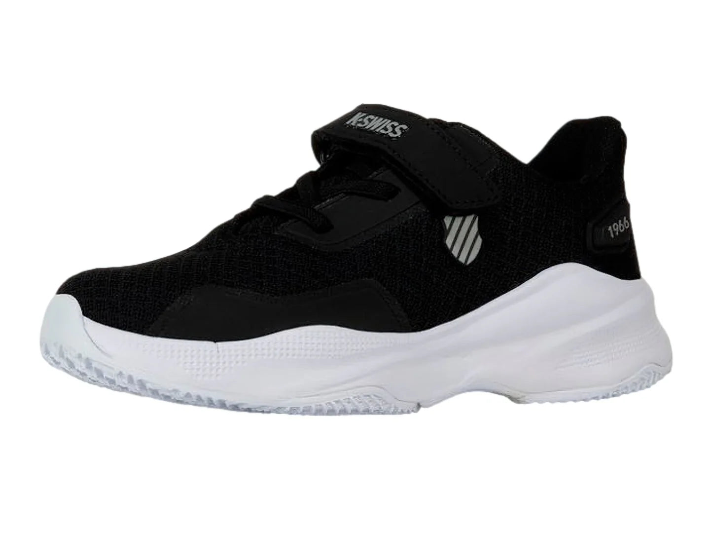 Tenis K SWISS Mini Force CH Negro y Blanco para Niño