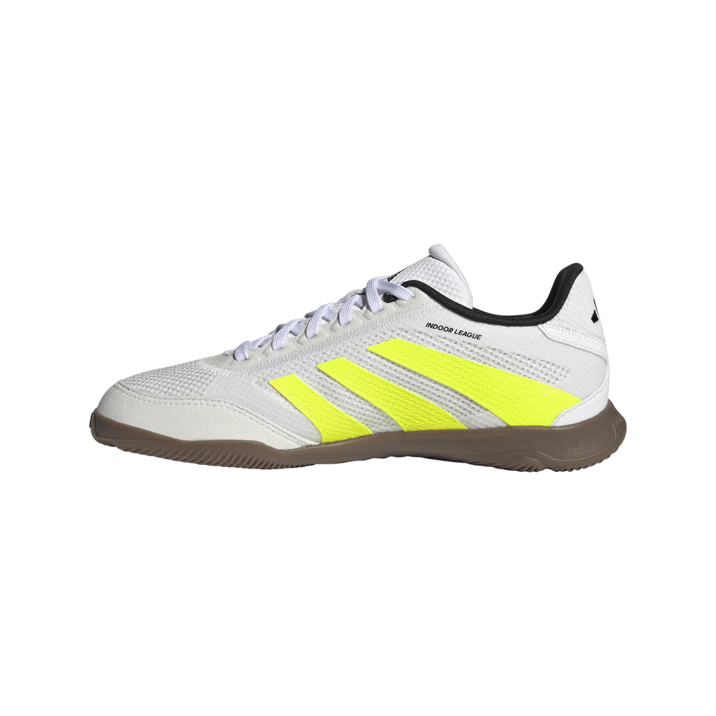 adidas Predator League Youth Indoor Shoes White Lemon