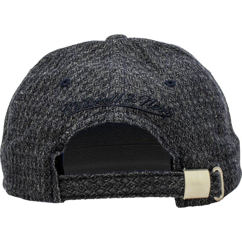 San Antonio Spurs NBA Slouched Strapback Mens Black White