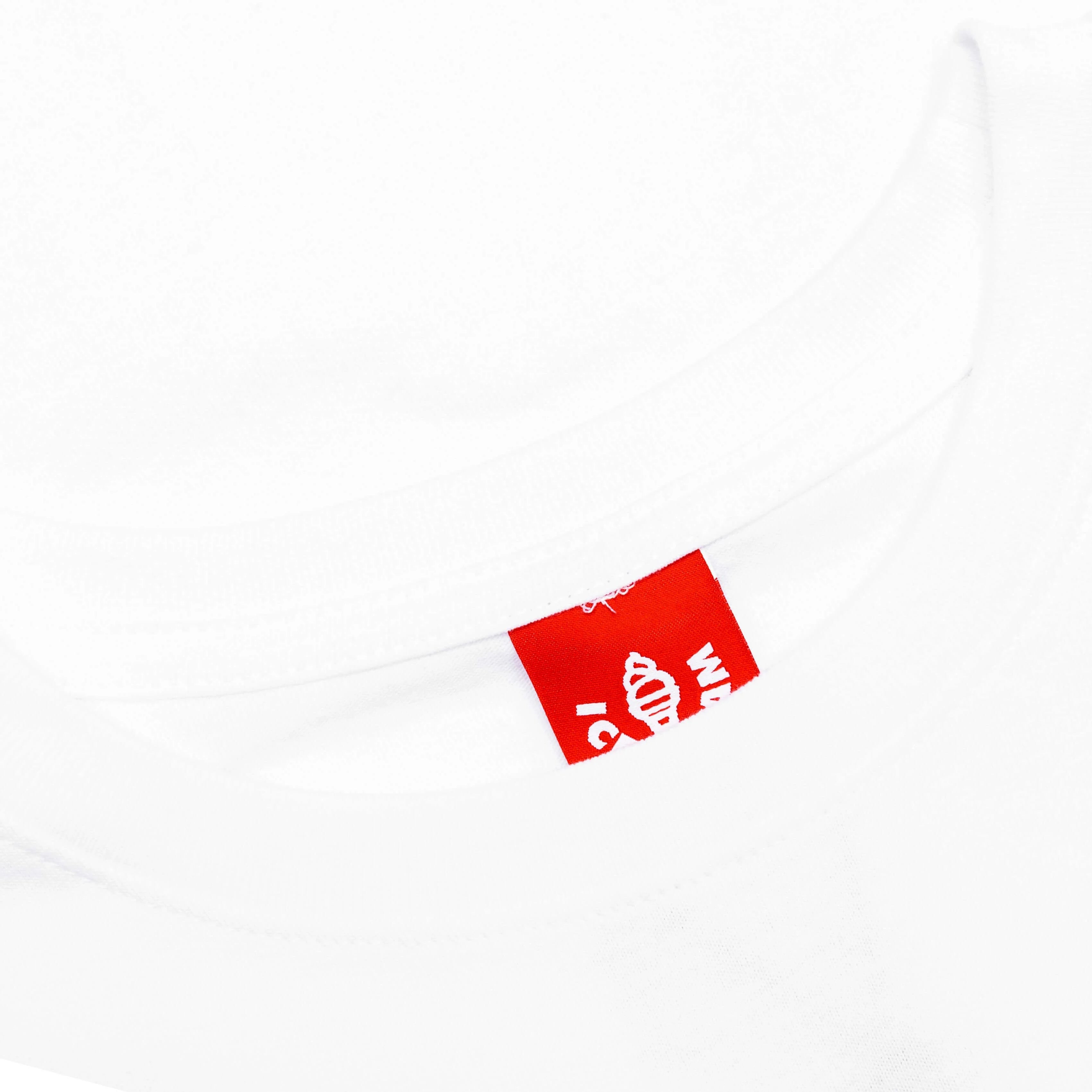Word S S Tee White