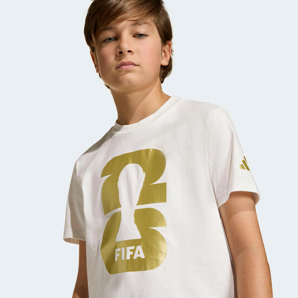 adidas FIFA World Cup 2026 Official Emblem Mens Soccer T Shirt