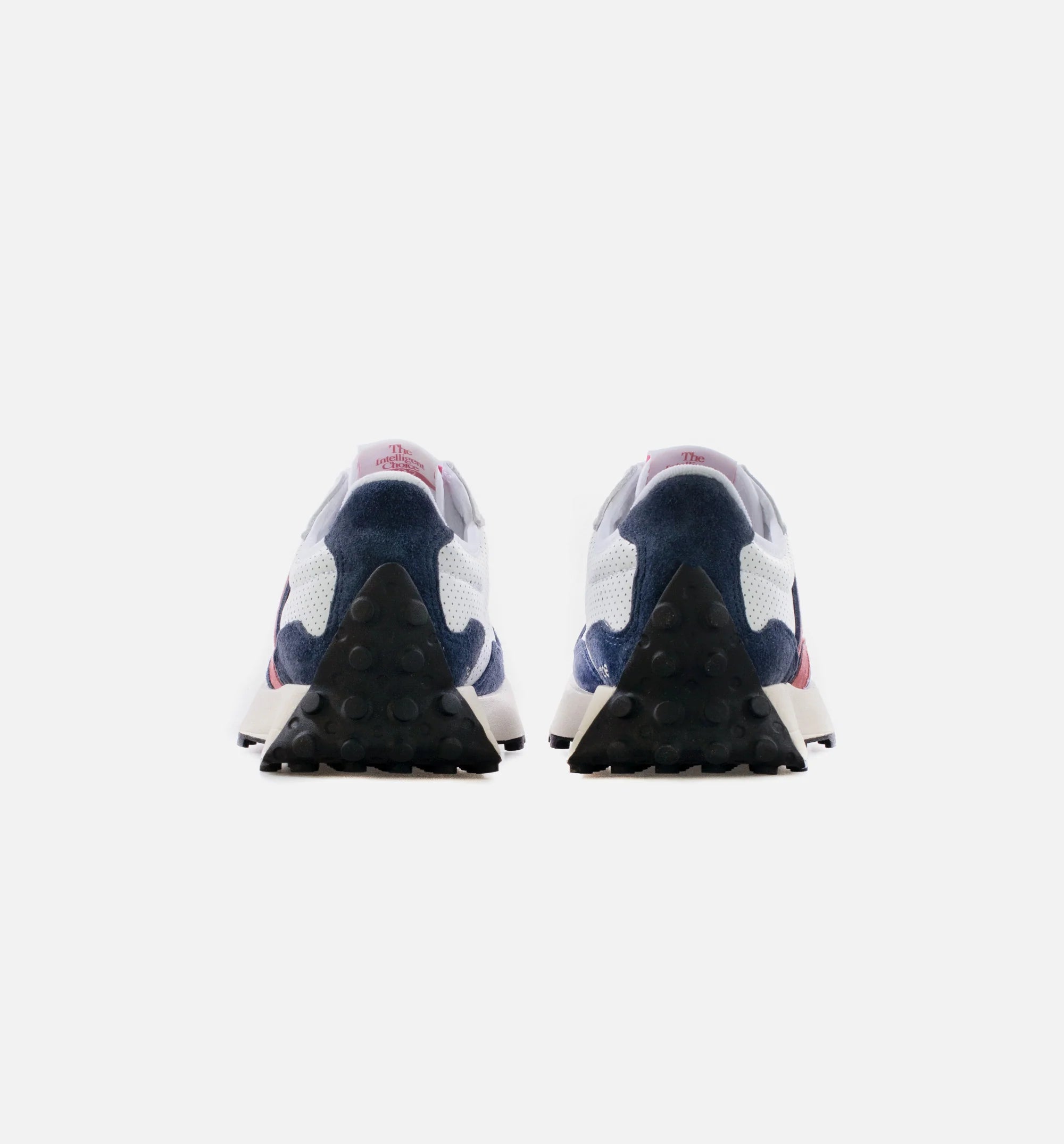 327 Mens Lifestyle Shoe White Pink Navy