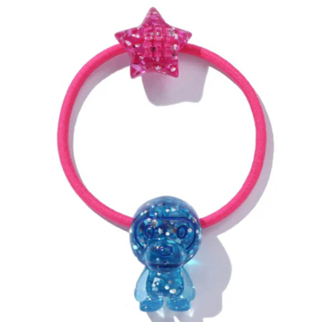 Baby Milo Glitter Acrylic Rubber Band Set Sax