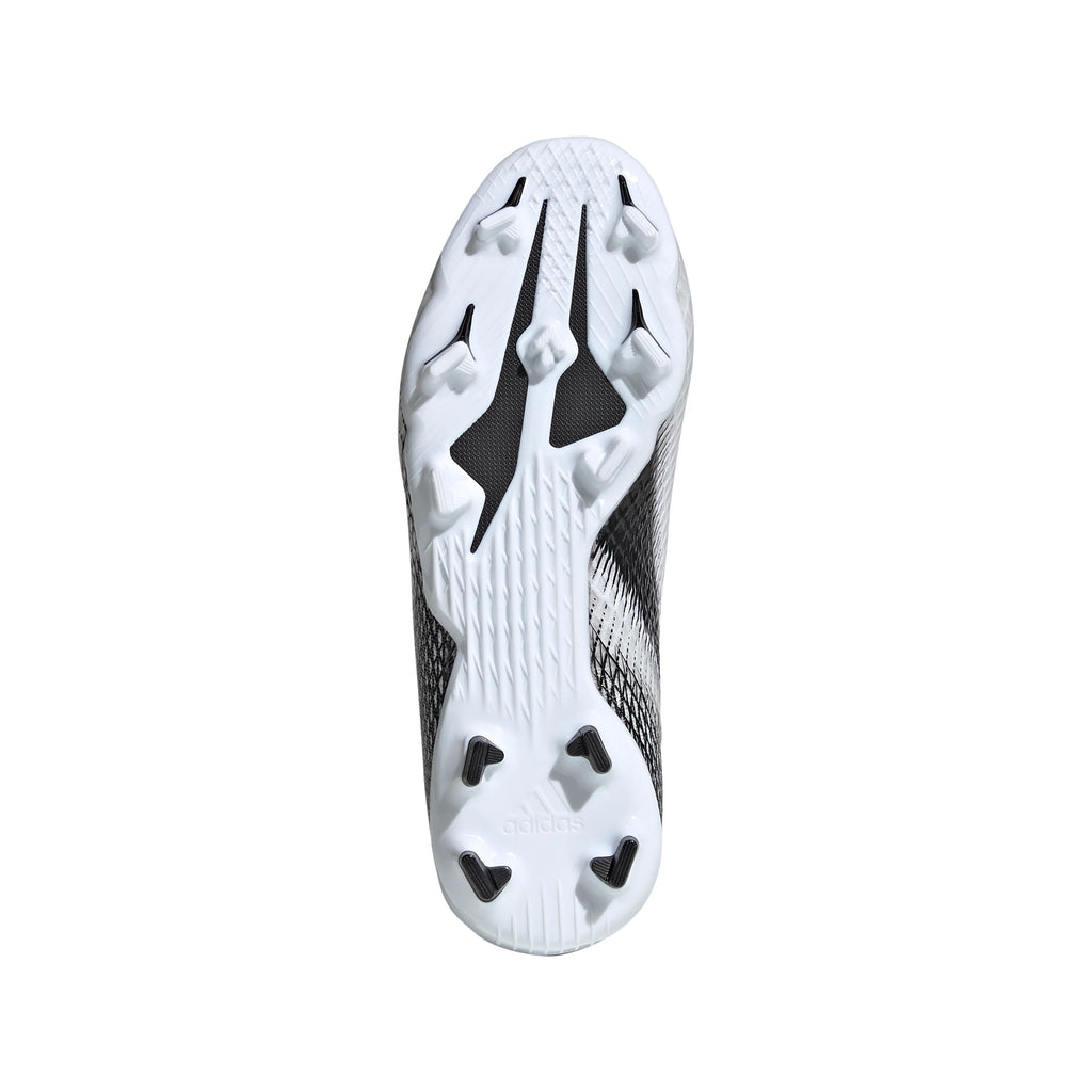 adidas X Ghosted3 Laceless Firm Ground Boots White Blac
