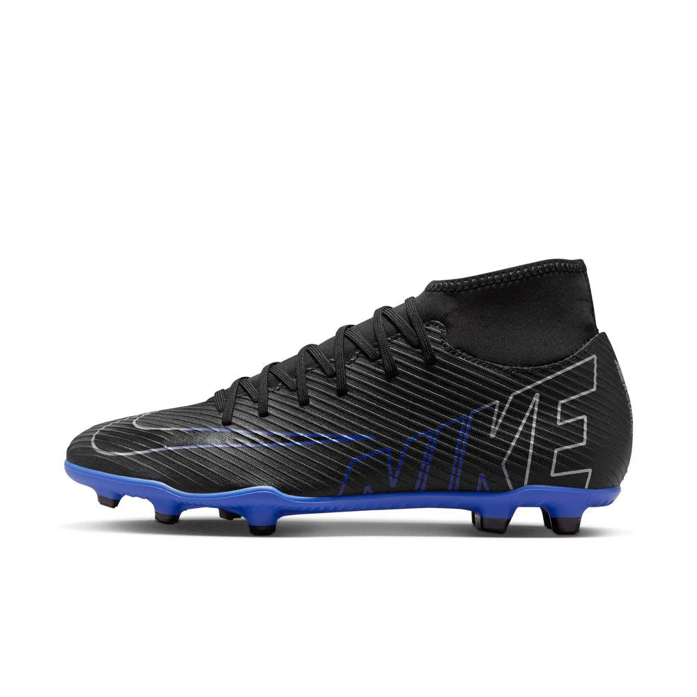 Nike Mercurial Superfly 9 Club Multi Ground Soccer Cleats Black Hyper Royal Chrome
