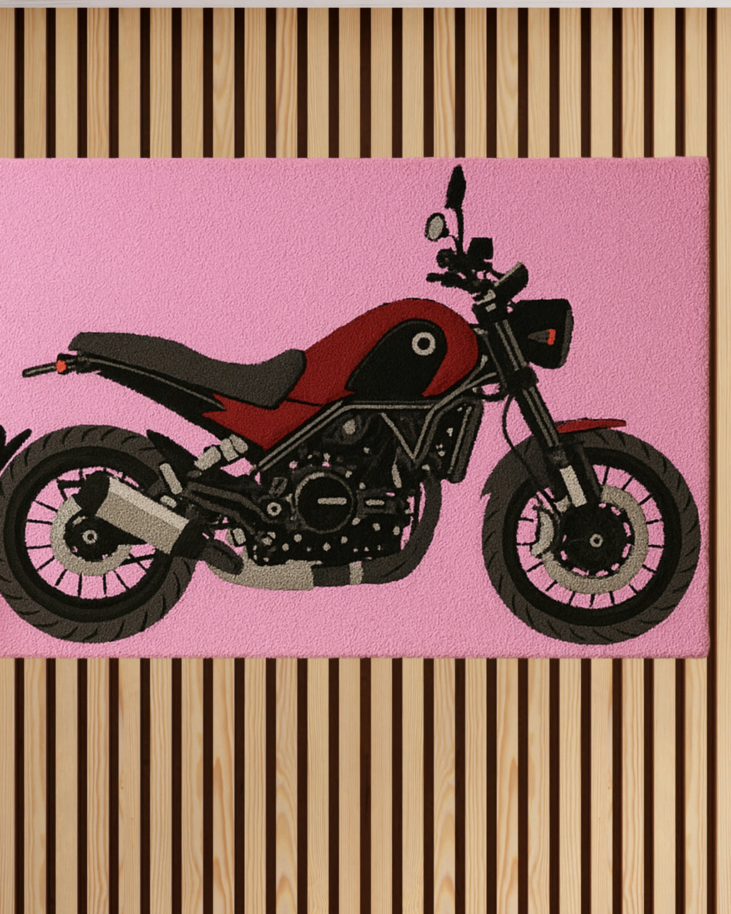 Moto Madness Hand Tufted Rug