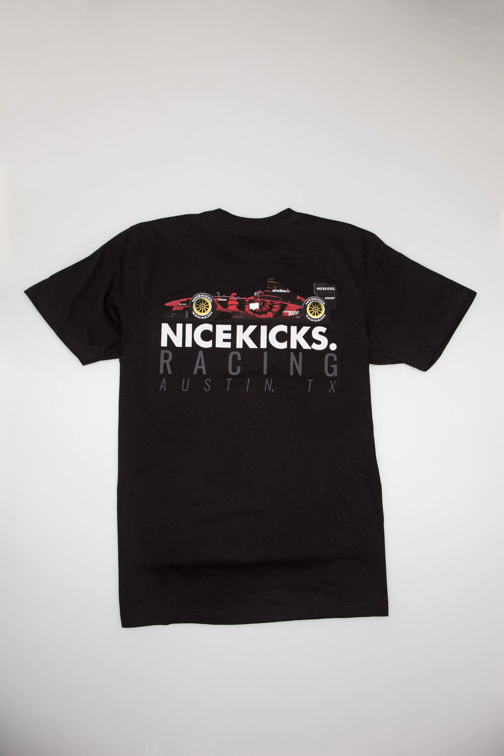 Nice Kicks Formula 1 Race Car Shirt Black Black