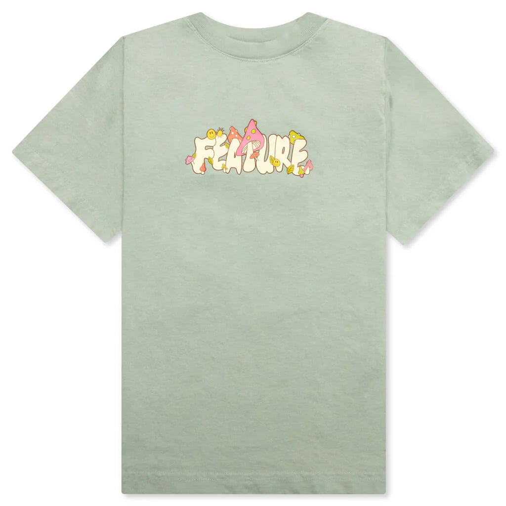 Kids Mushroom Tee Sage