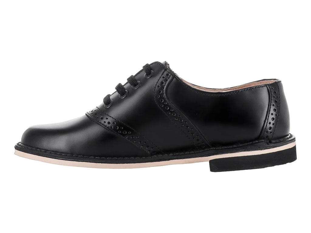 Zapatos Escolares Elefante Negro para Niña