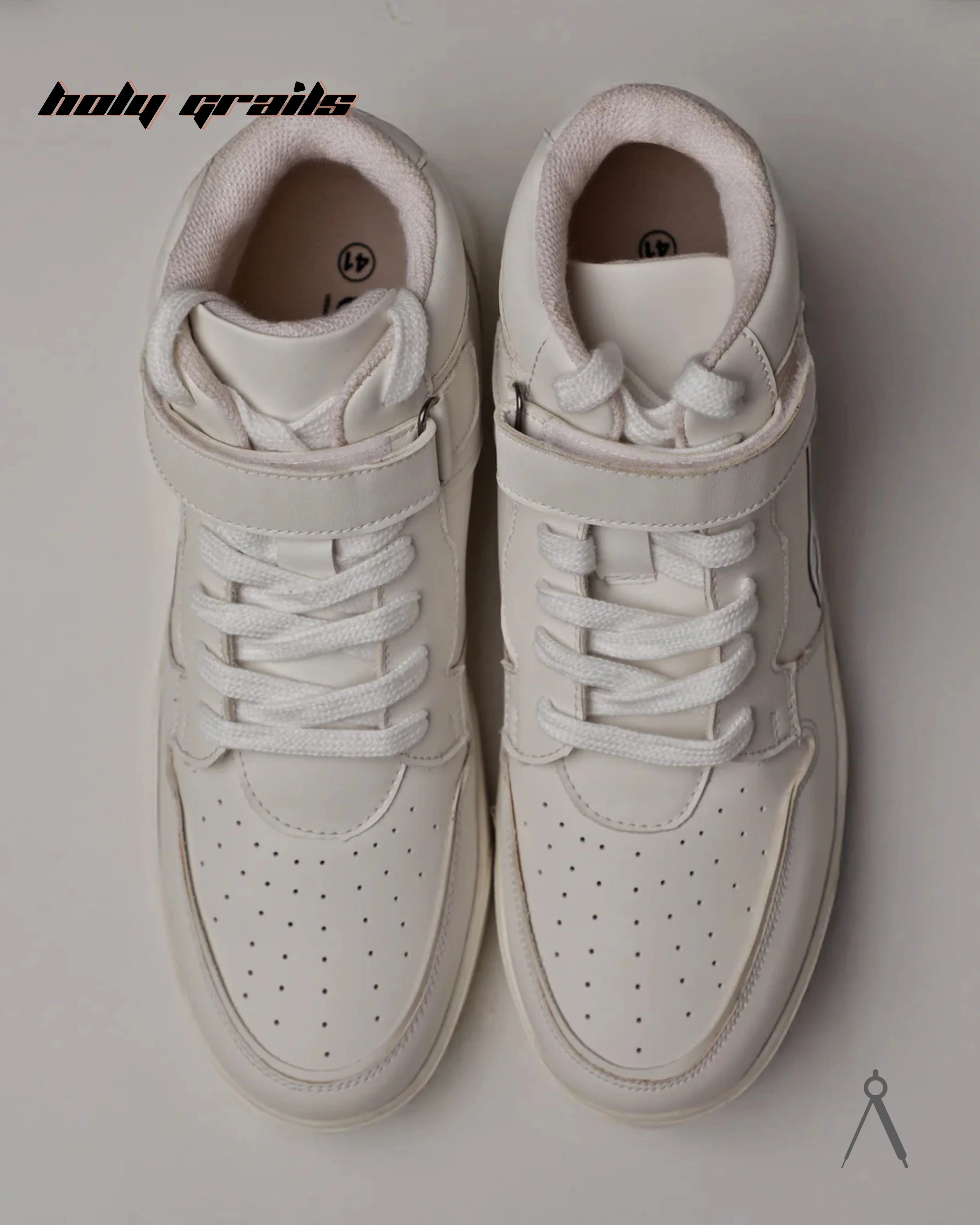 Vector Classic Ivory Accent High Sneakers HG x Cos Tan