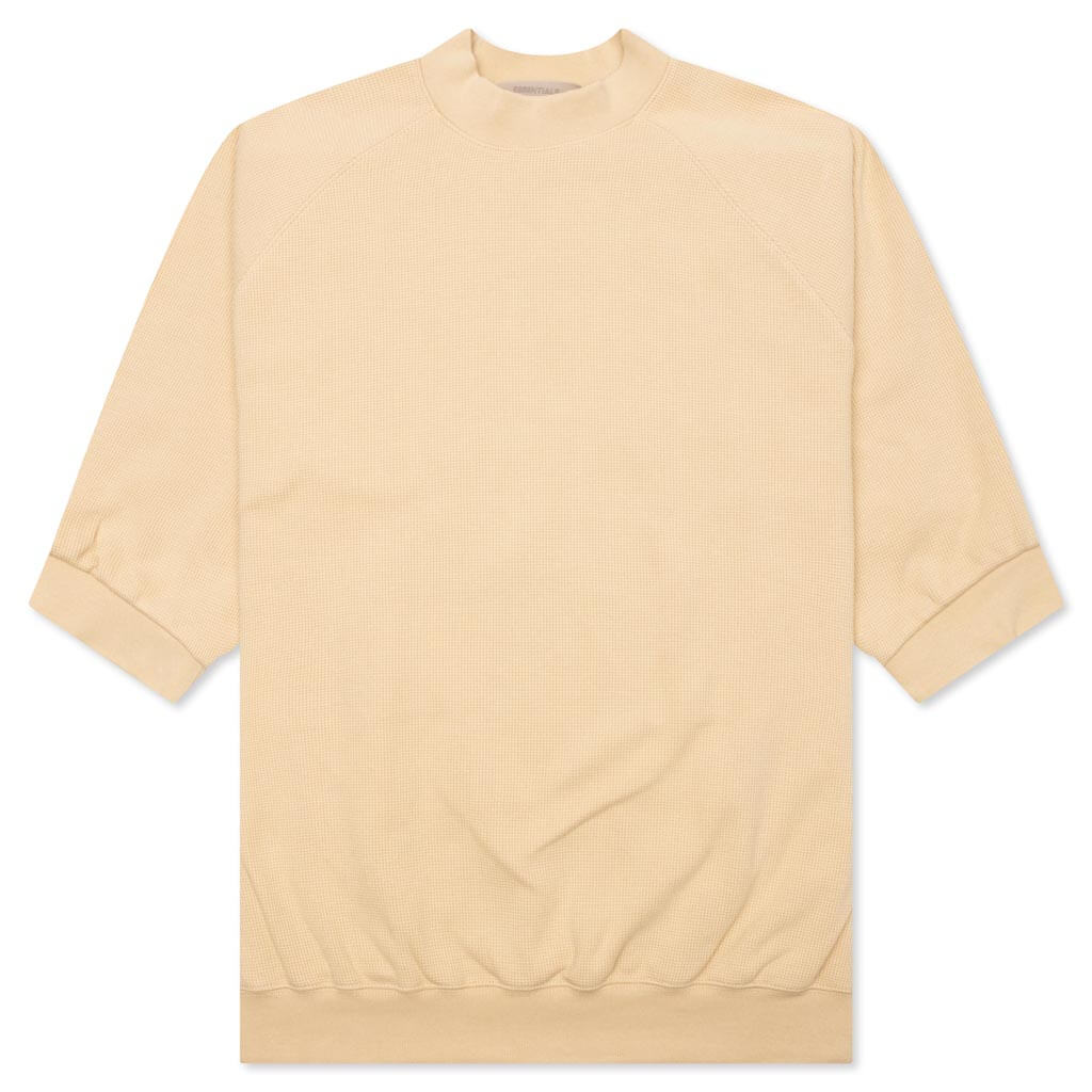 S S Waffle Sweatshirt Sand