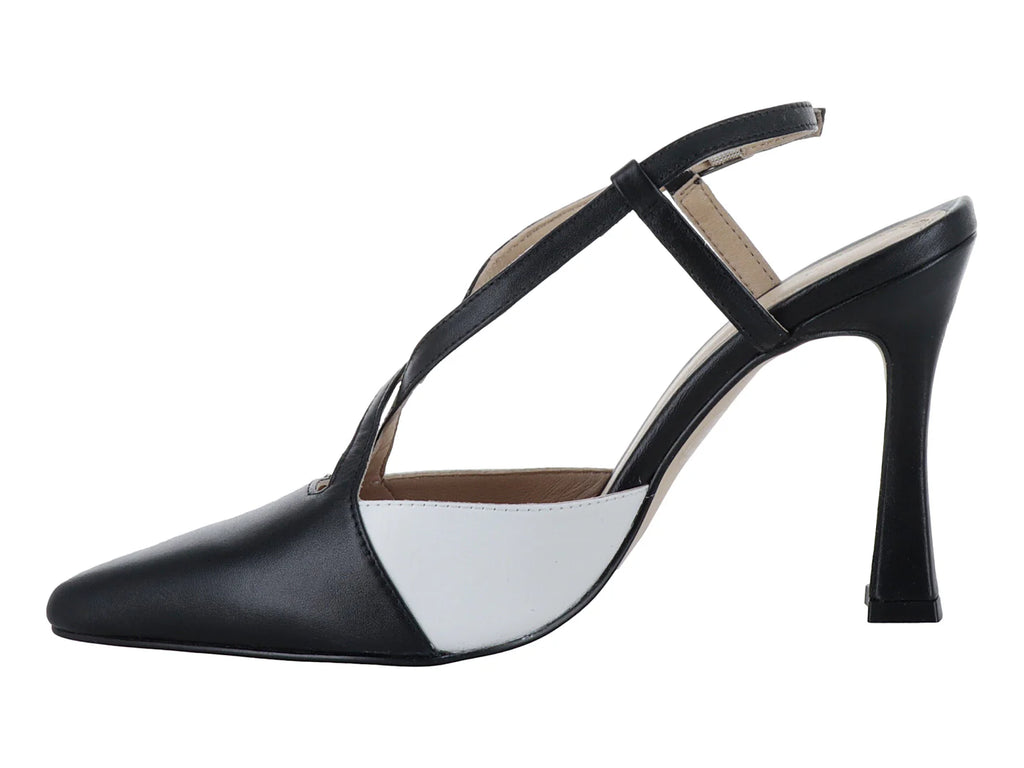 Sandalias Ascencio Negro Blanco para Mujer