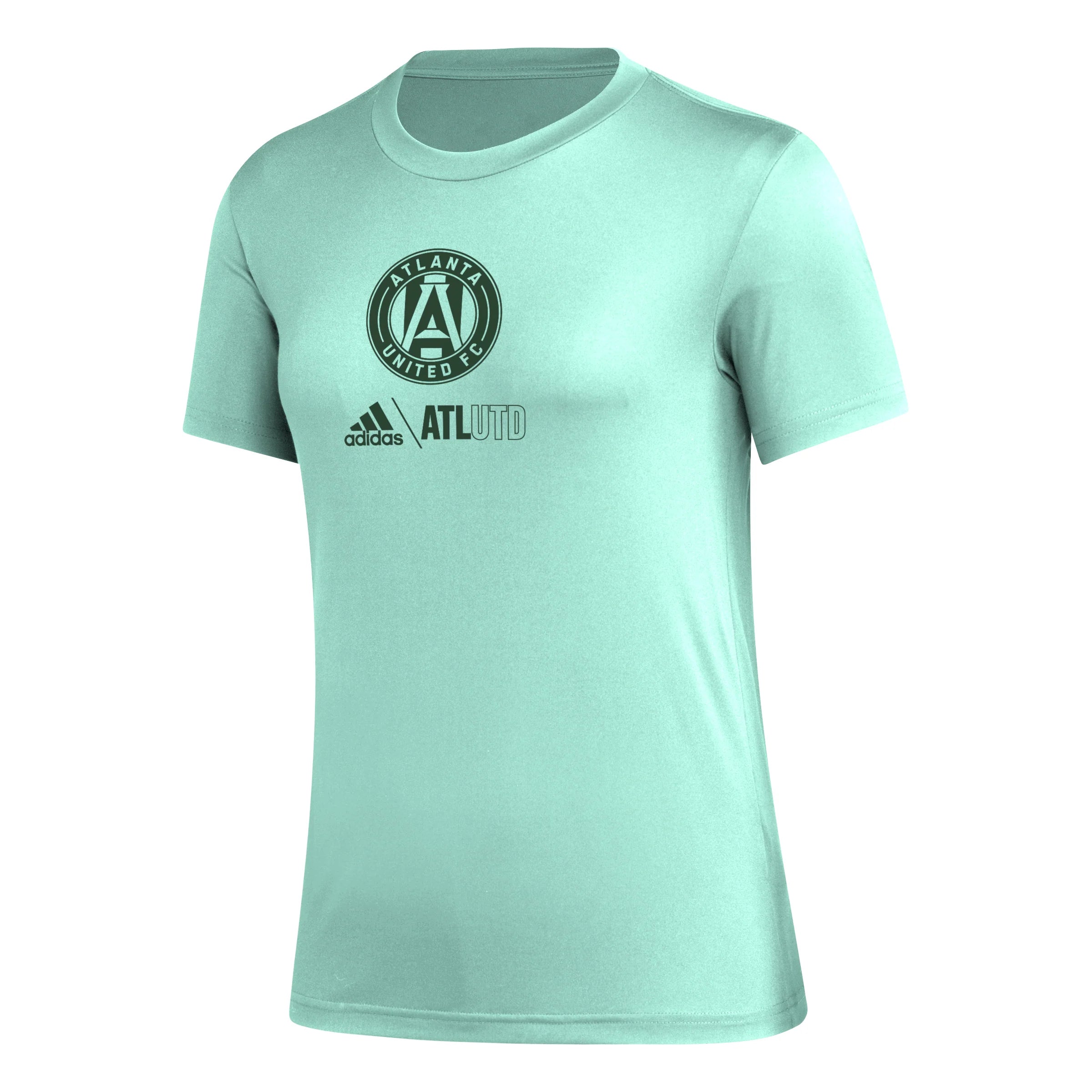 adidas Womens SS Pre Game Soccer Tee Mint
