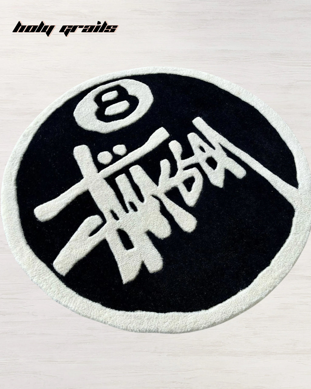 Stussy 8 Ball Hand Tufted Rug