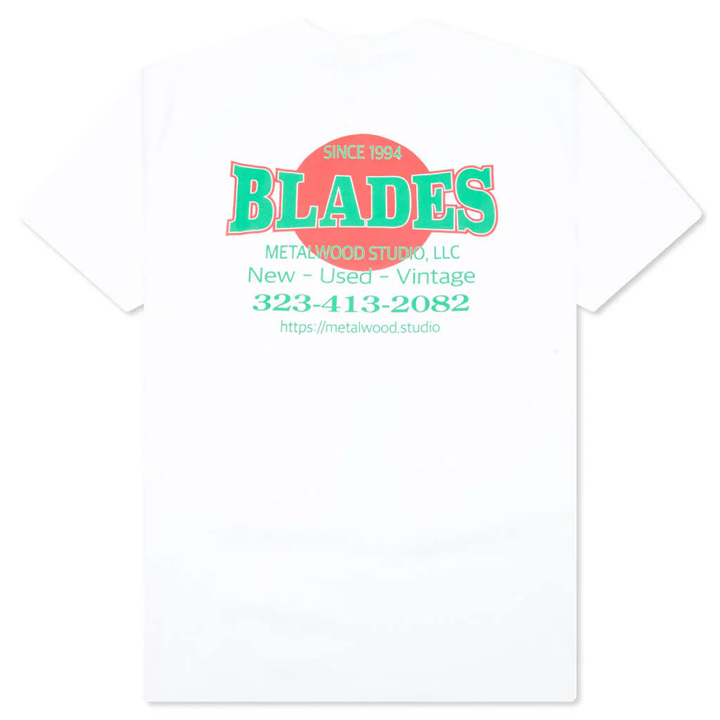 Blades Gym T Shirt White