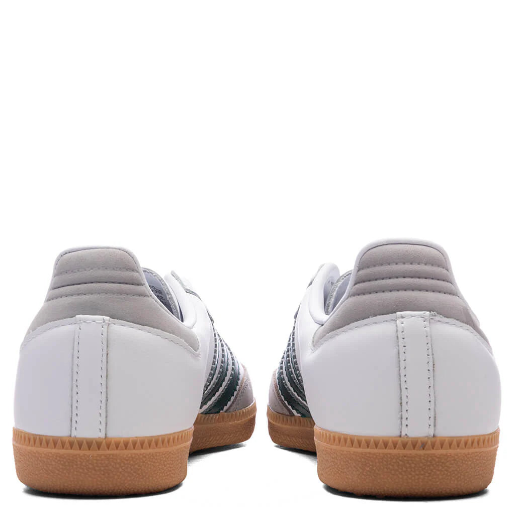 Womens Samba OG Cloud White Core Green Grey Two