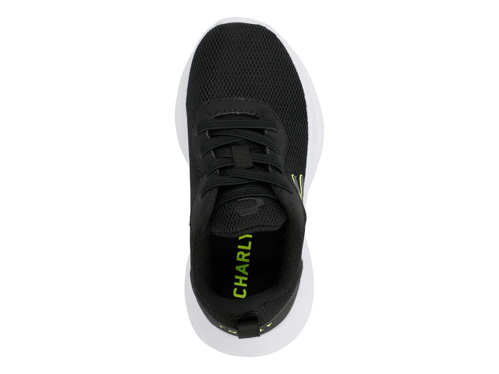 Tenis Charly Negro con Lima para Niño