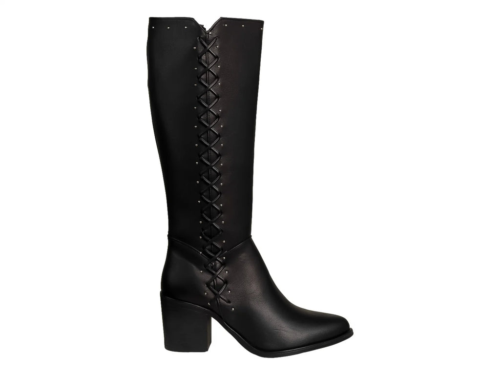 Botas Vaqueras Lady Carolina Negro para Mujer