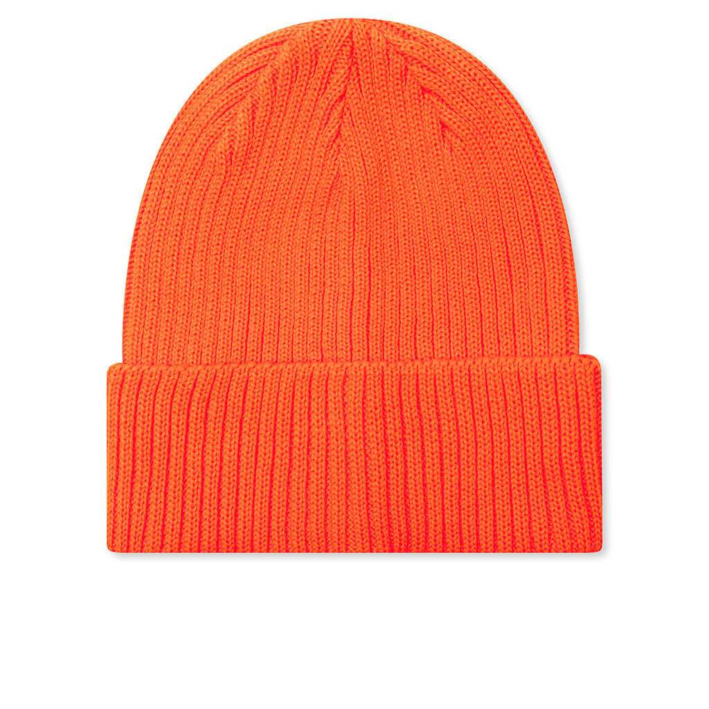Cotton Rib Beanie Orange