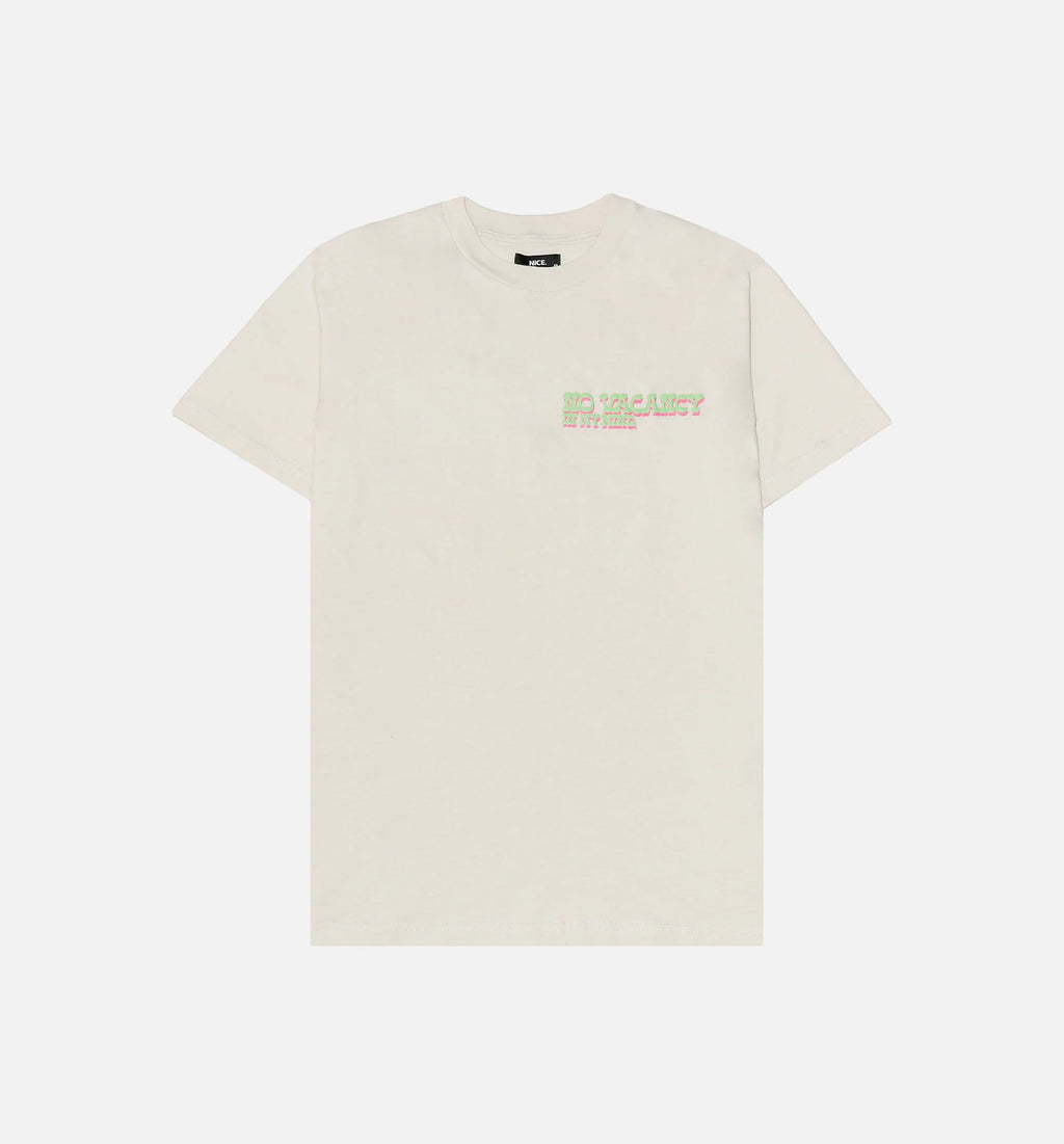 No Vacancy Short Sleeve Shirt Mens T Shirt Bone