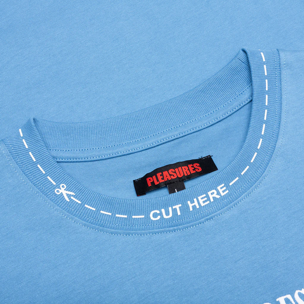 Cut Here Heavyweight Shirt Blue