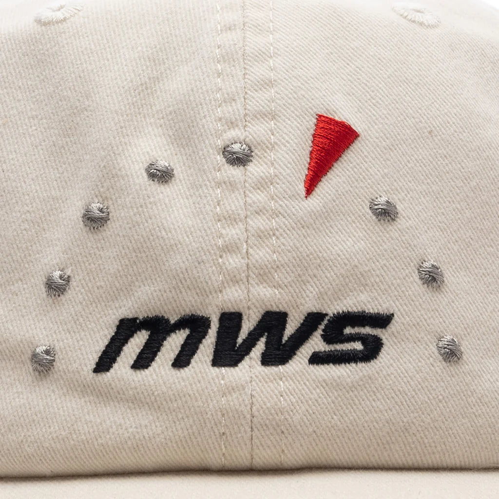 Tour Sponsor 6 Panel Strapback Hat Bone