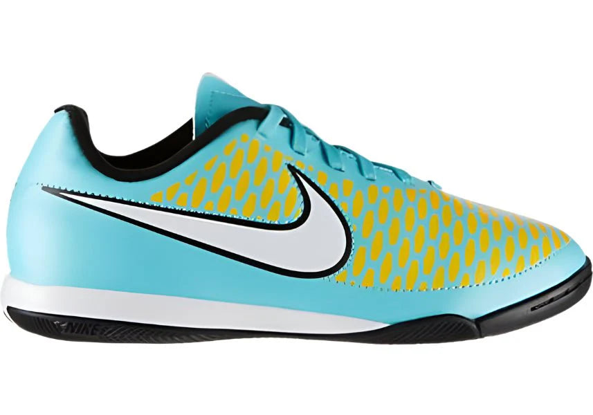Nike JR Magista Onda IC Indoor Soccer Shoes Hyper Turquoise White Laser Orange