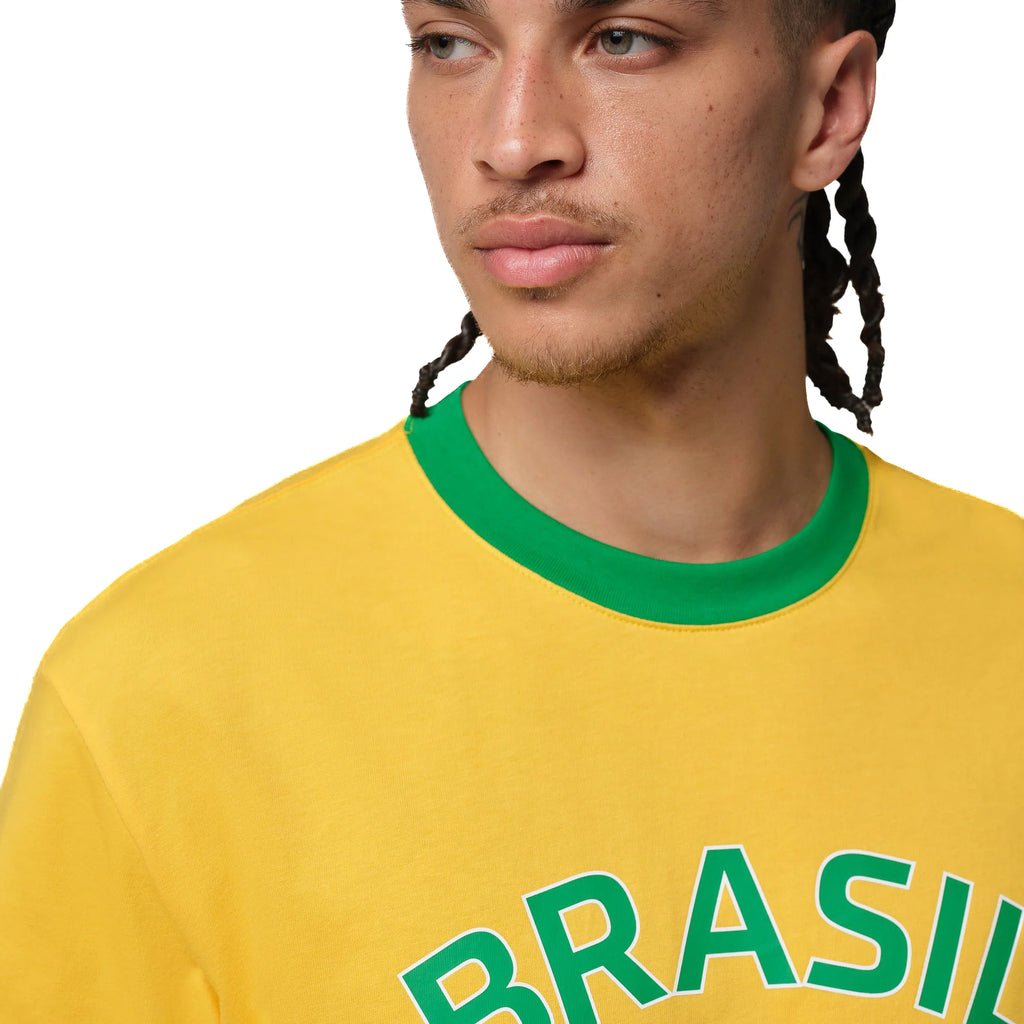 Air Jordan 85 Mens Graphic T Shirt Golden Yellow