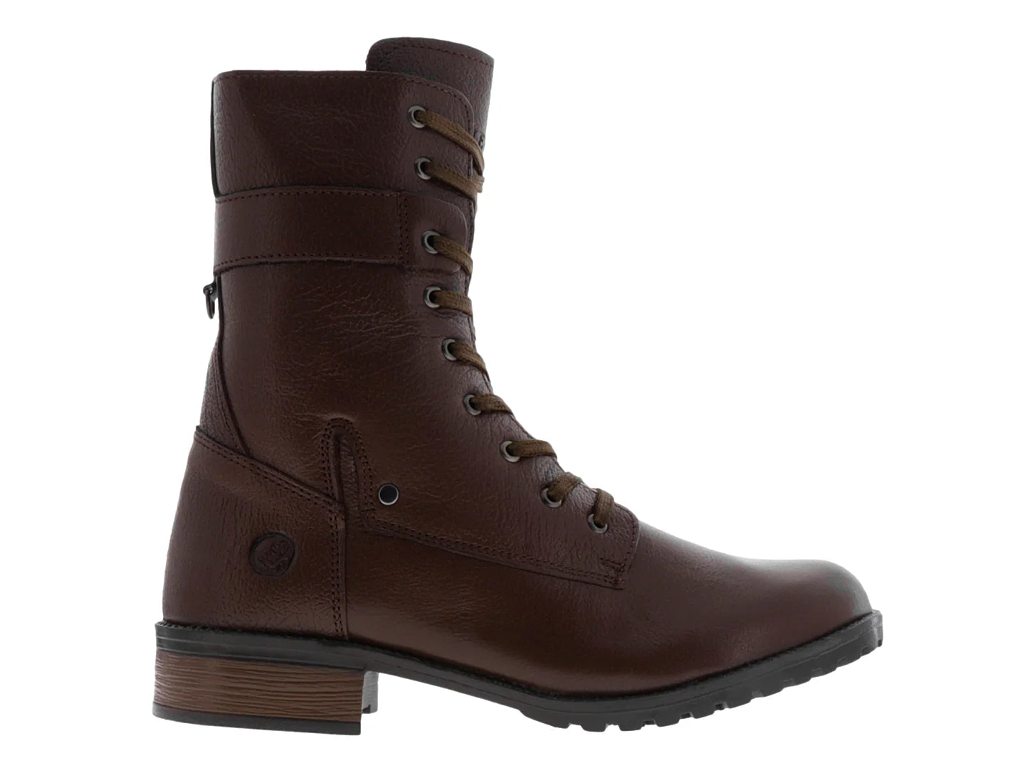 Botas Nevada Piel Sorrento Café para Mujer