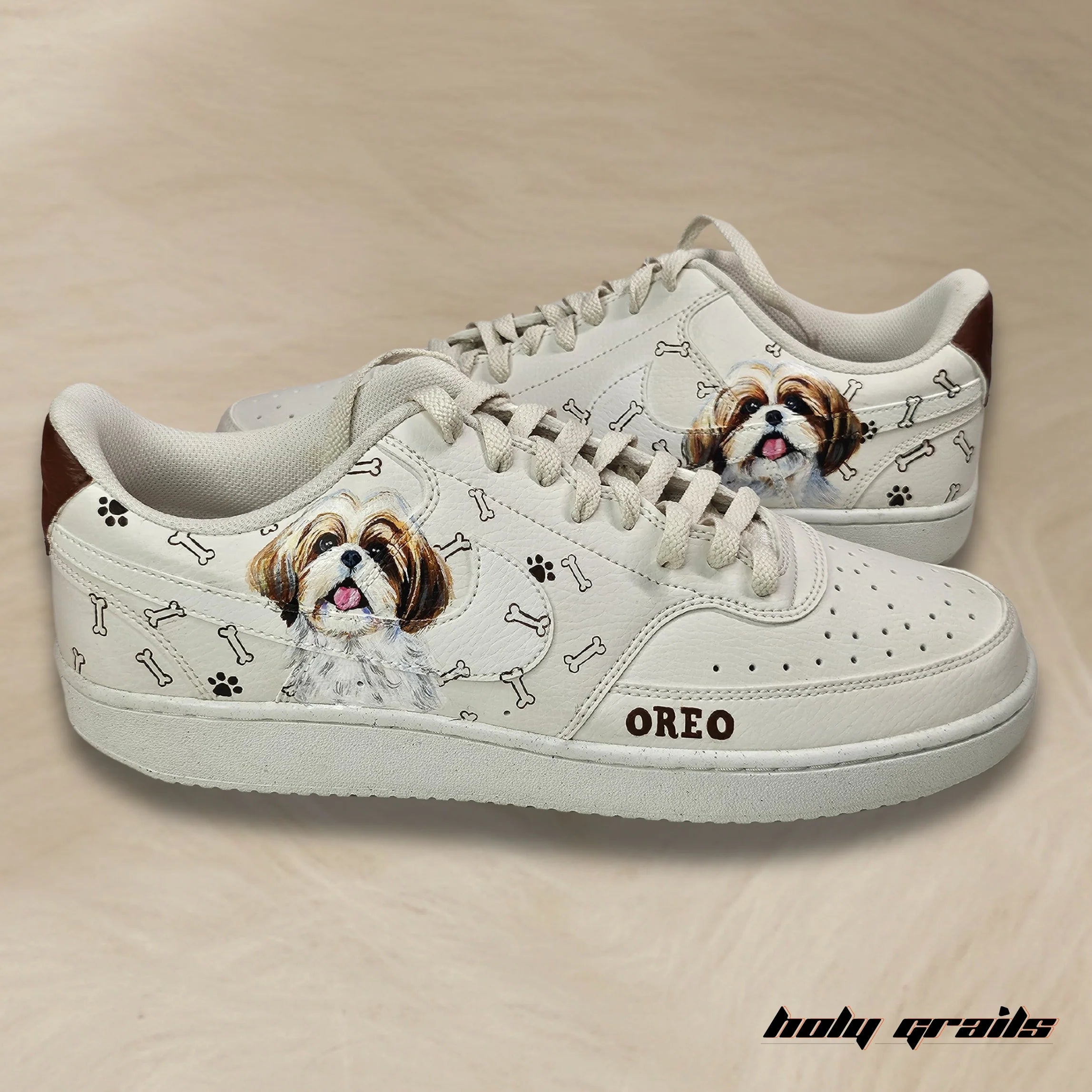 Custom Air Force 1 x Shitzu Lovers