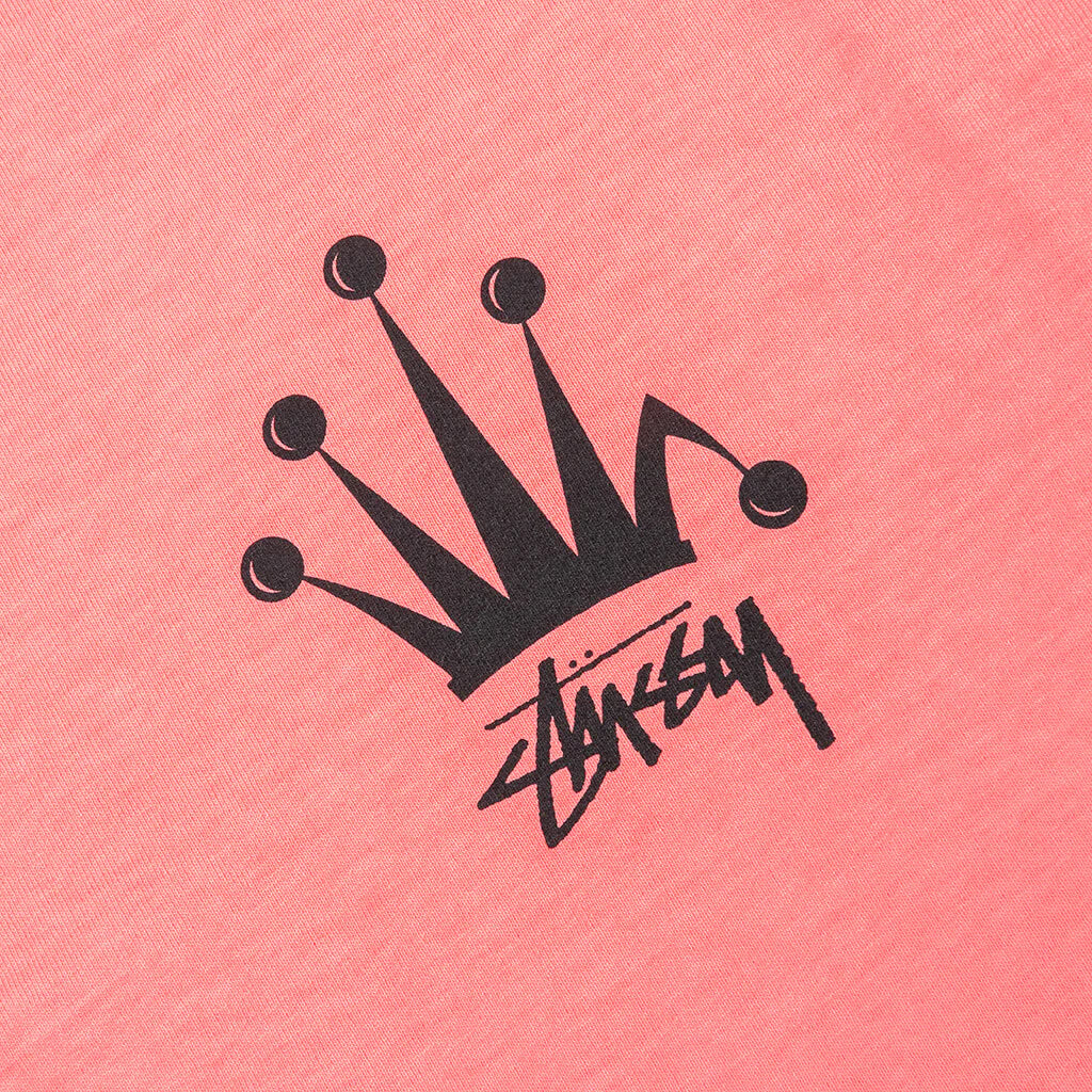 Regal Crown Pigment Dyed Tee Coral