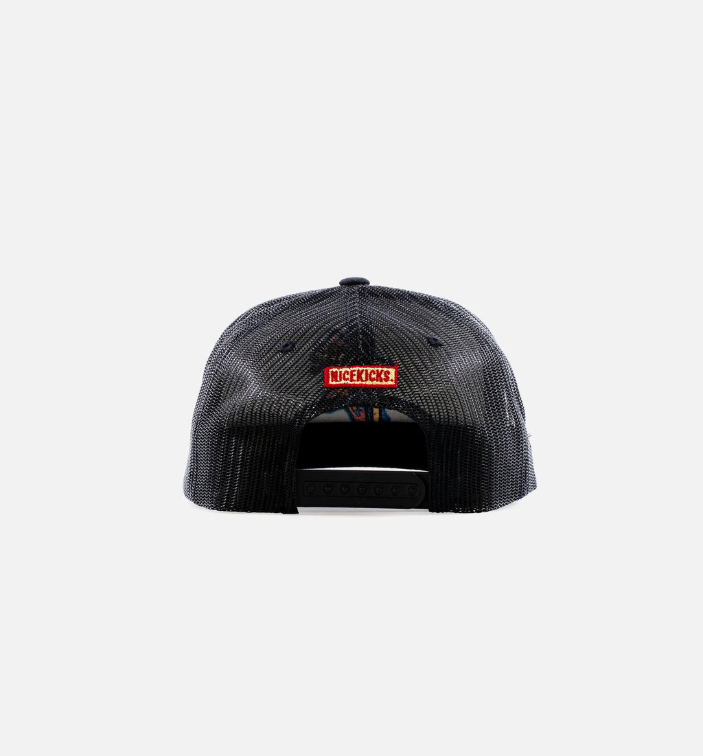 Nice Kicks X Amoeba Trucker Mens Hat Black