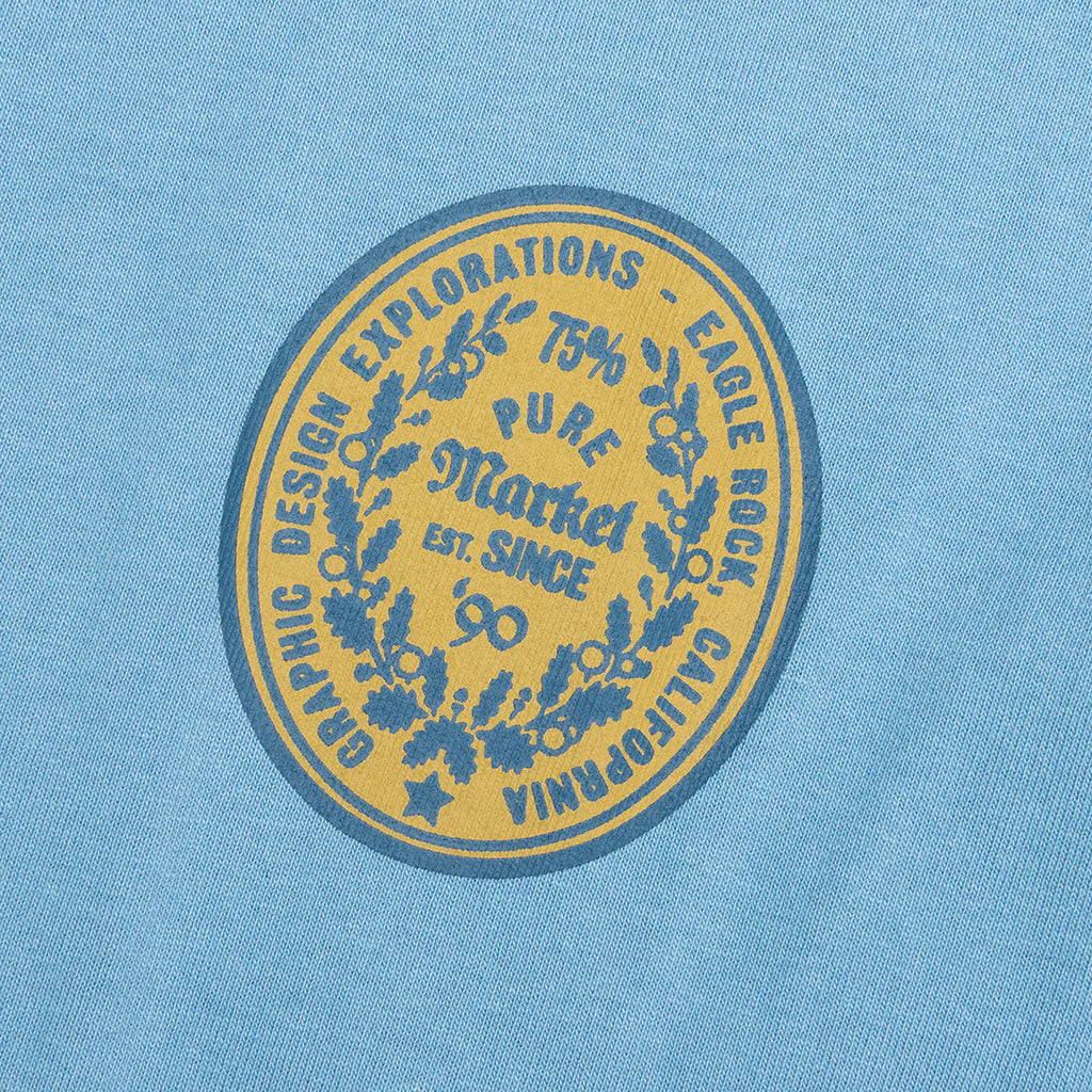 Pure Gold T Shirt Sky Blue