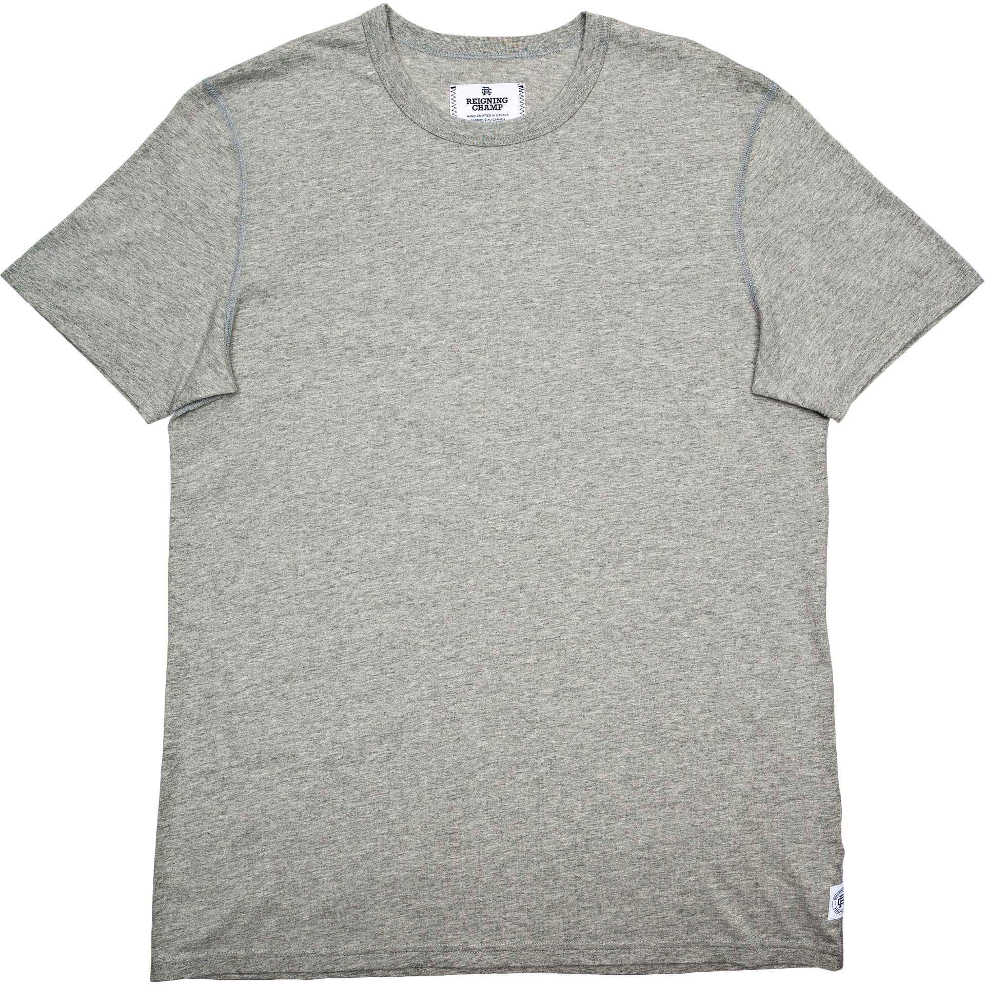 Short Sleeve Tee Mens T Shirt Grey