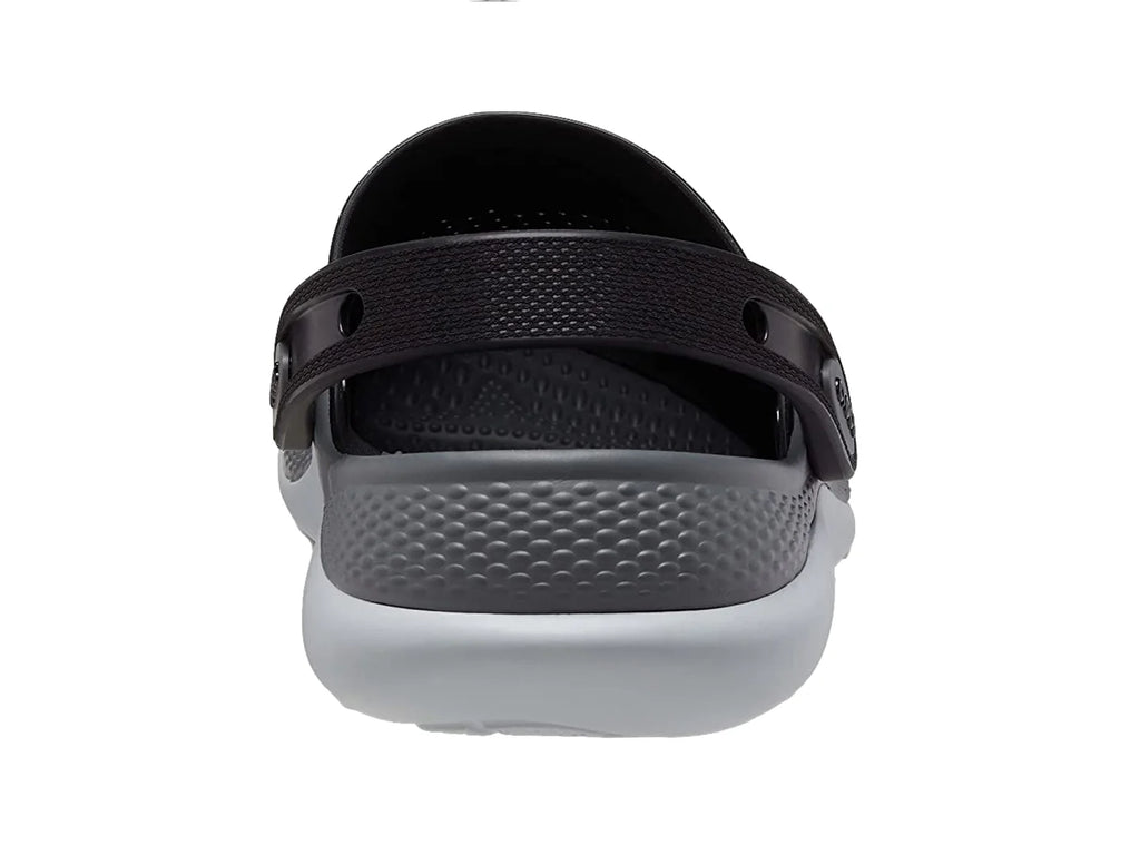 Zuecos Crocs LiteRide 360 Negro y Gris para Hombre