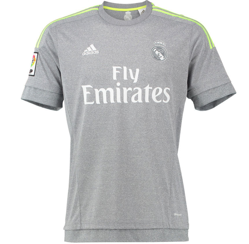 adidas Real Madrid Away Jersey Youth 15 Grey