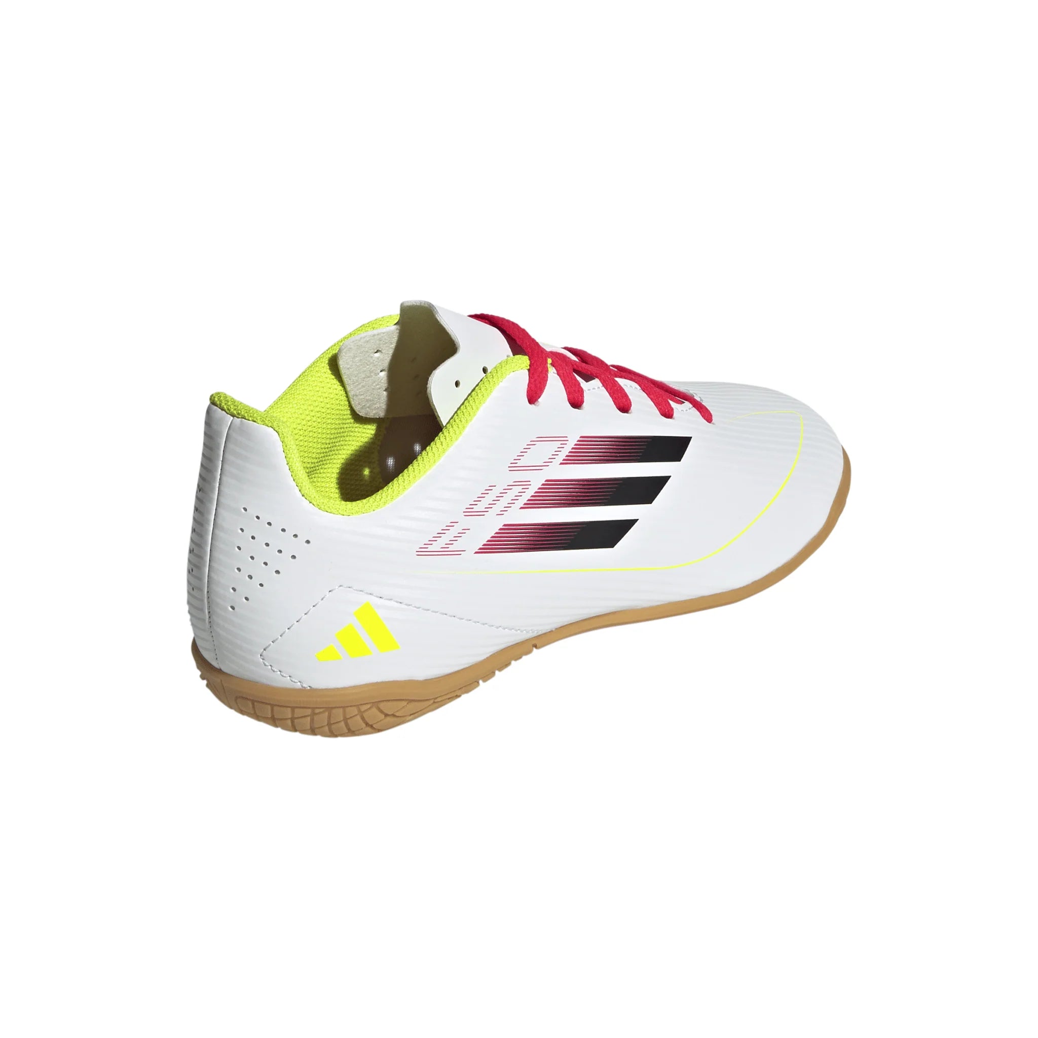 adidas F50 Club Indoor Boots Kids White Black