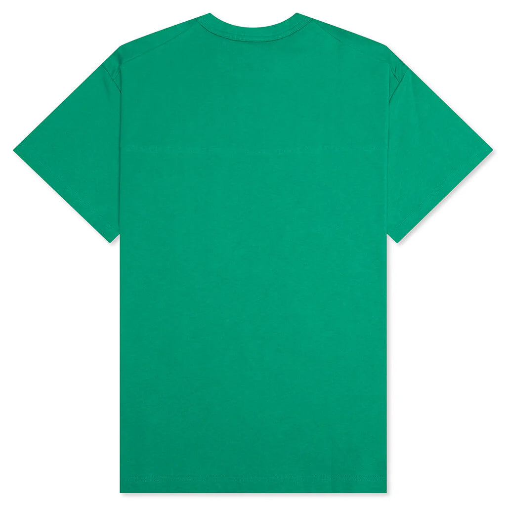 Jersey Braque Pocket Tee Kelly Green