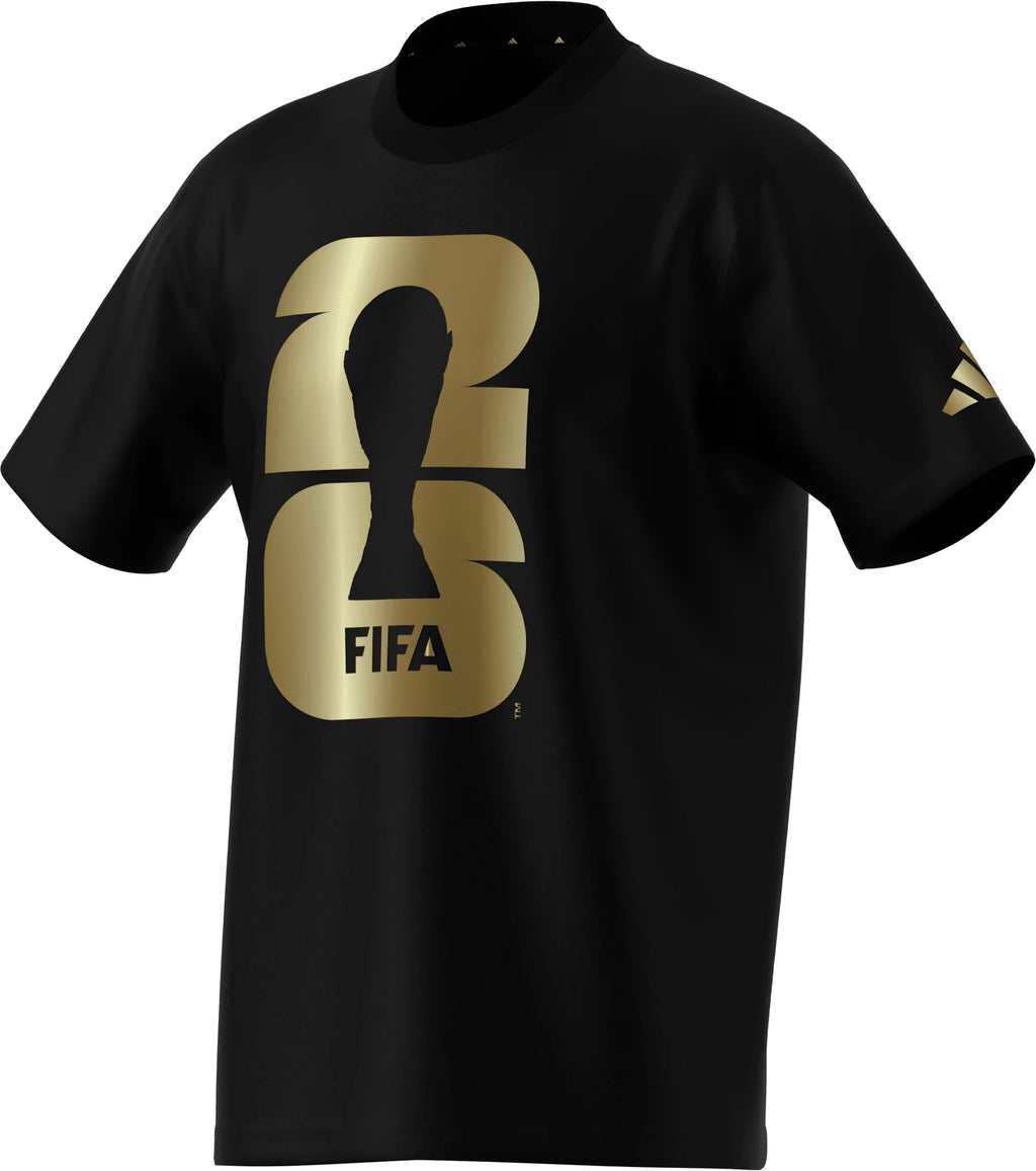 adidas FIFA World Cup 2026 Official Emblem Mens Soccer T Shirt