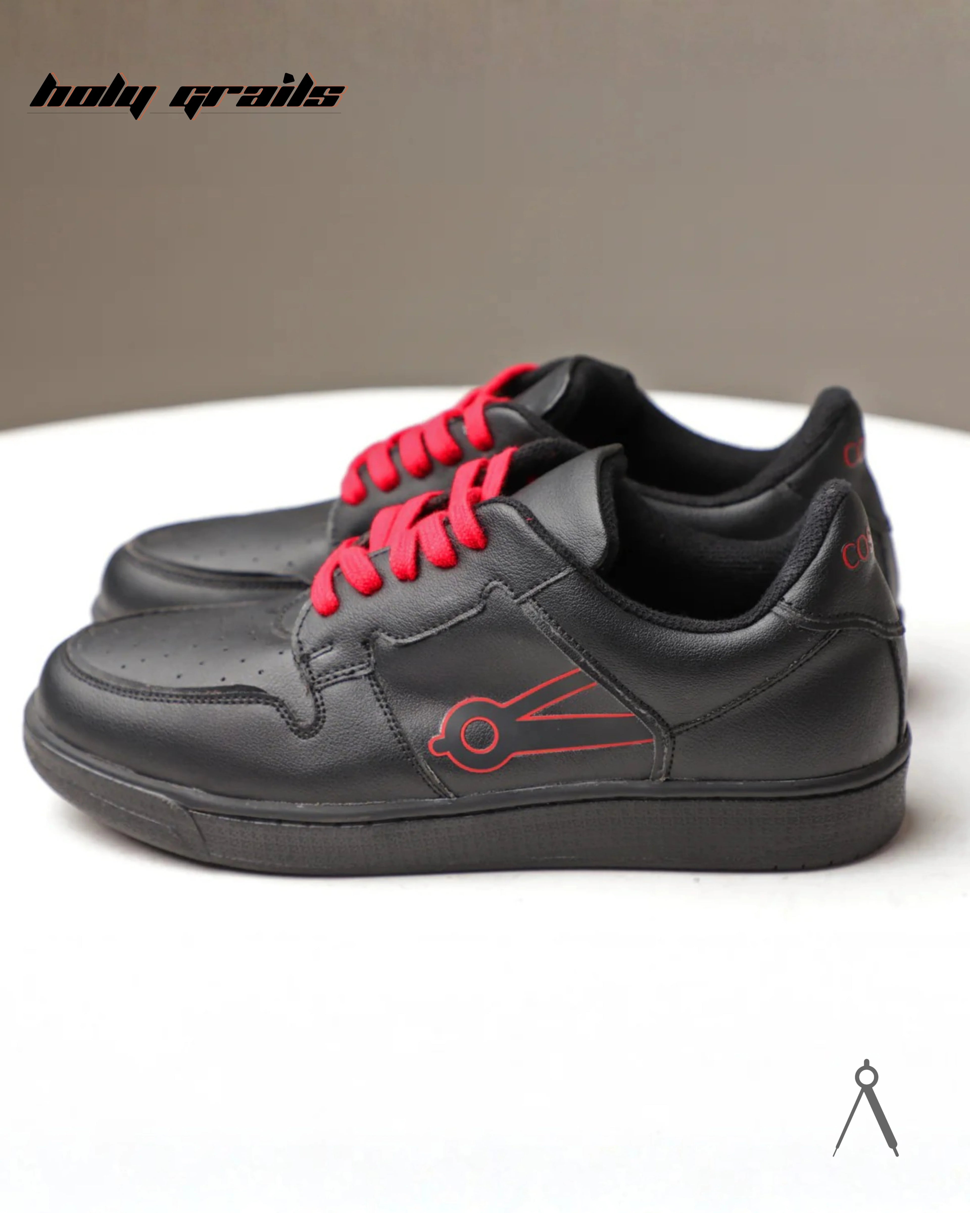 Theta Monotone Black Sneaker HG x Cos Tan