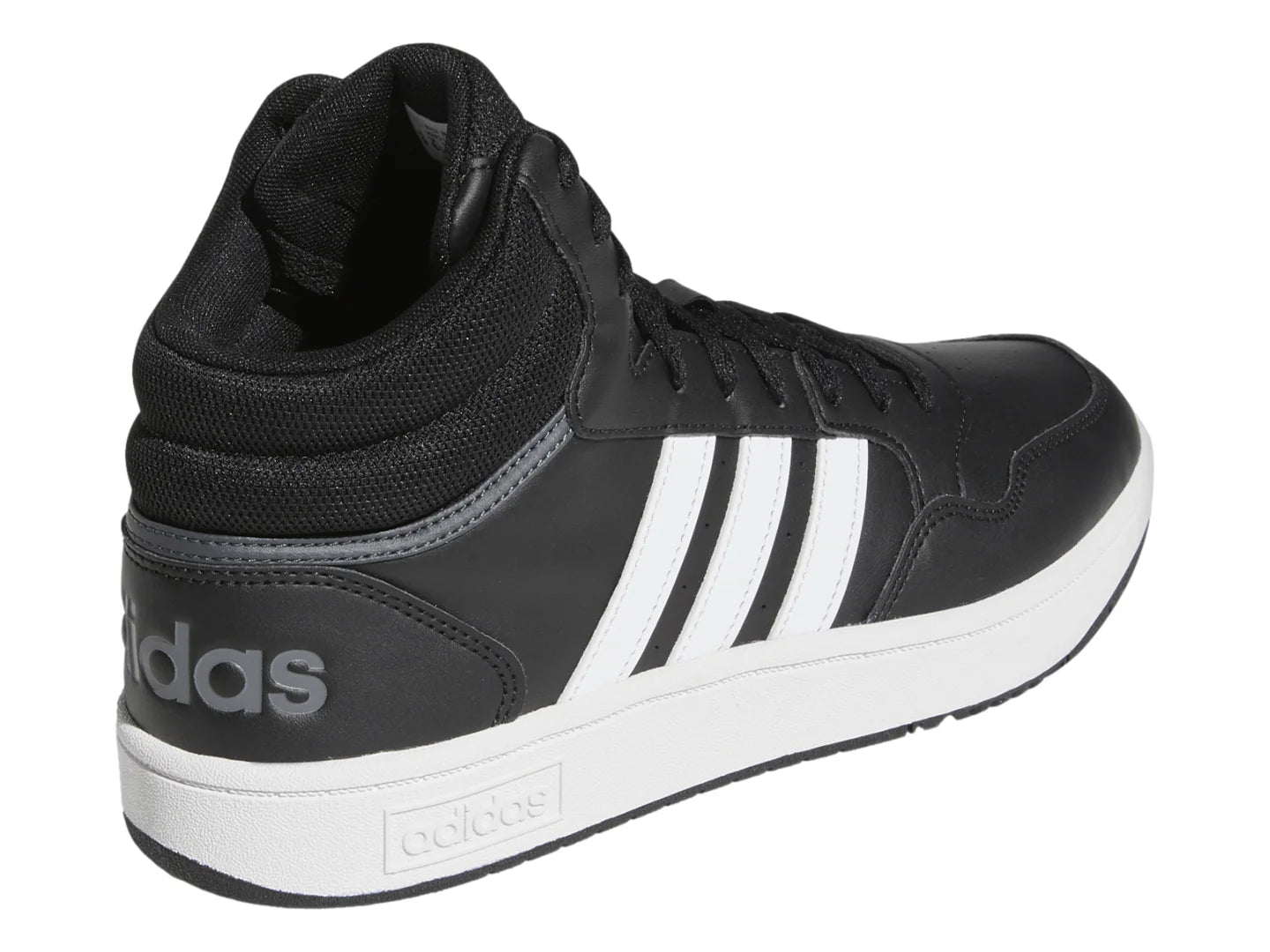 Tenis Adidas Hoops 30 Mid Negro y Blanco para Hombre