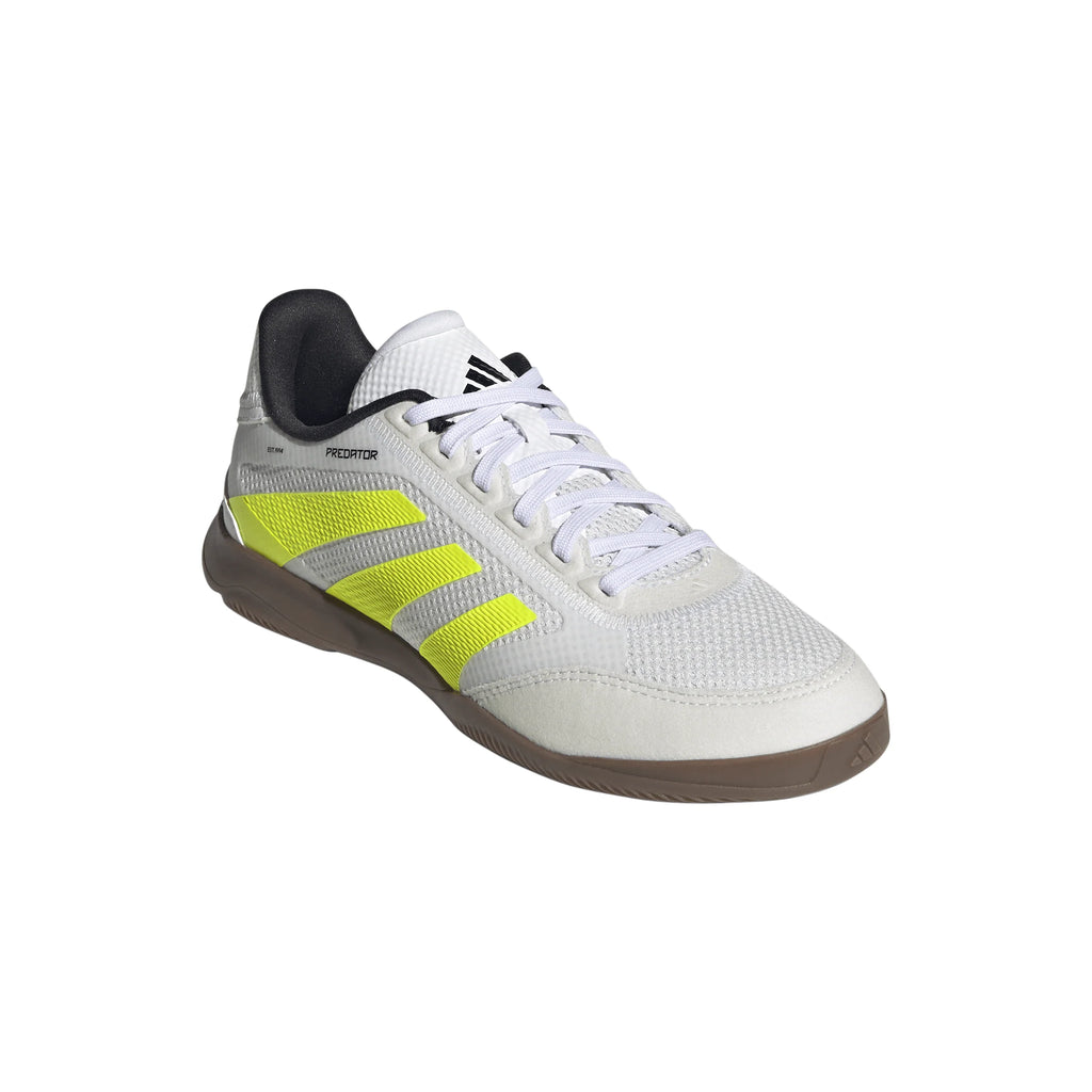 adidas Predator League Youth Indoor Shoes White Lemon